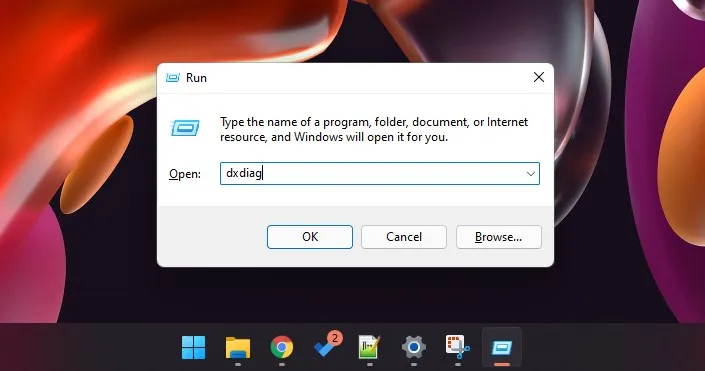 1 Buka dxdiag Windows 11
