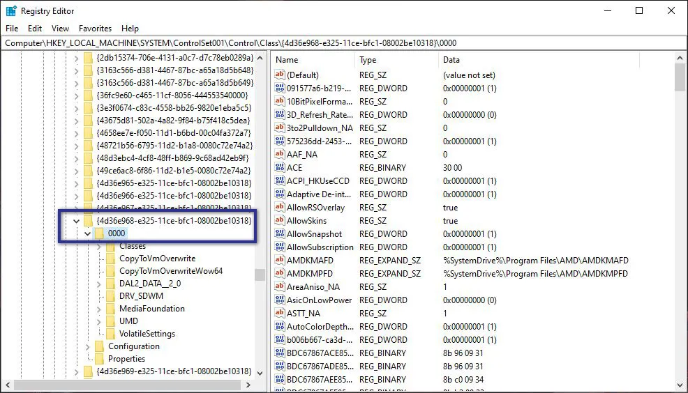Brightness Registry Editor