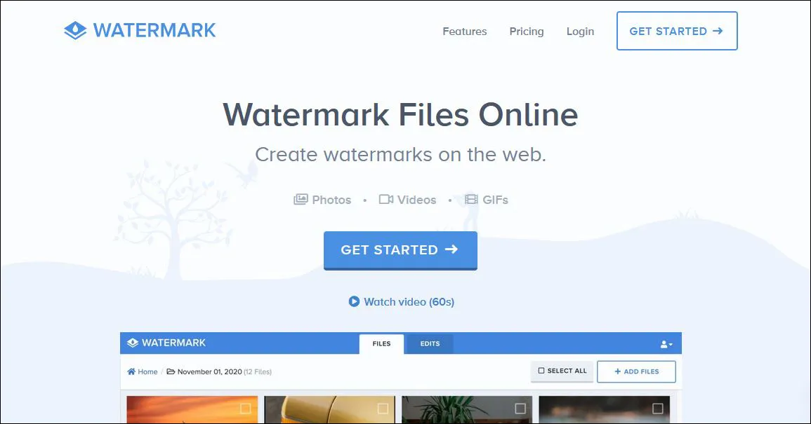 Membuat Watermark Online