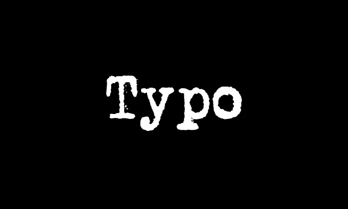 Mengenal apa itu Typo