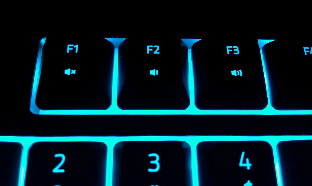 Tombol Volume Keyboard