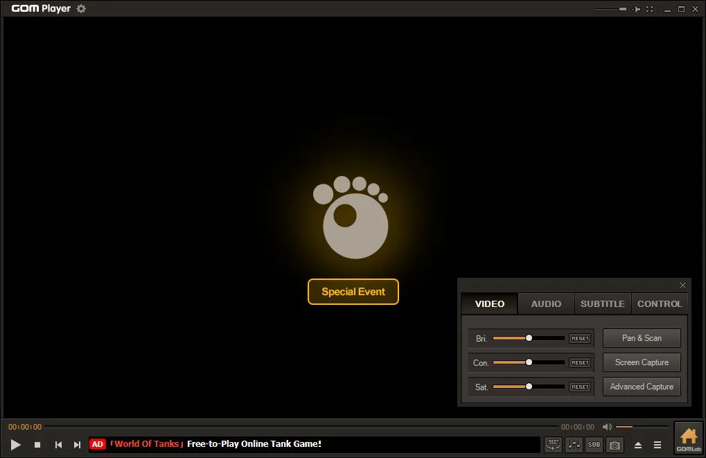 2 Setelan Audio Video GOM Player