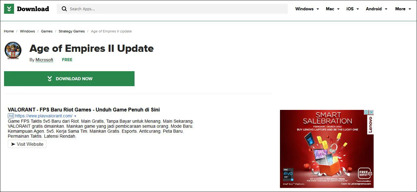 Download Game di CNET