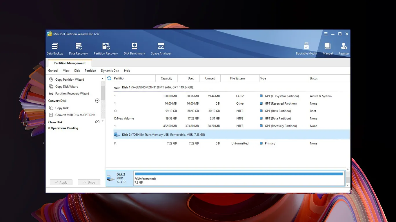 Mengubah MBR ke GPT - MiniTool Partition Wizard