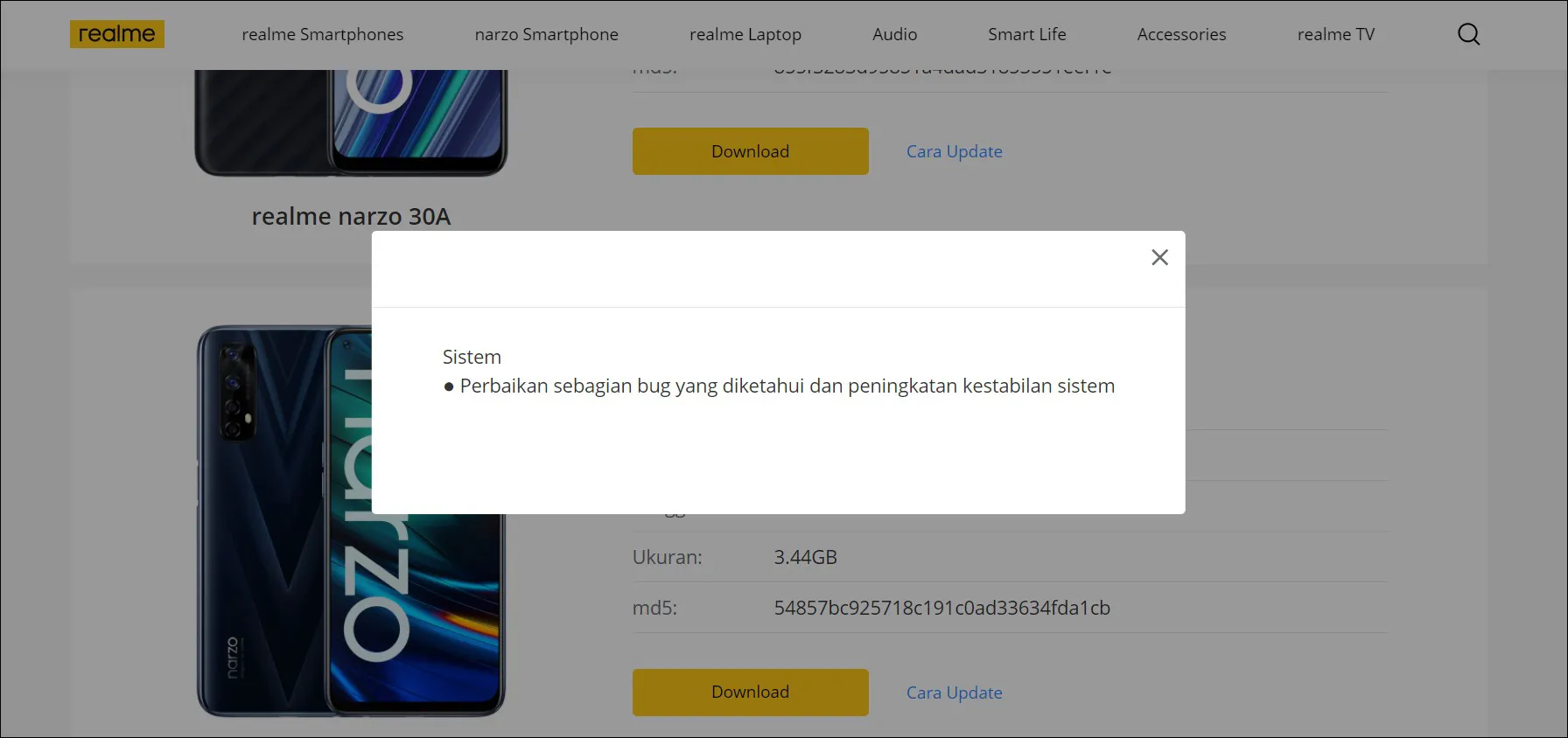 Perbaikan bugs OS Android