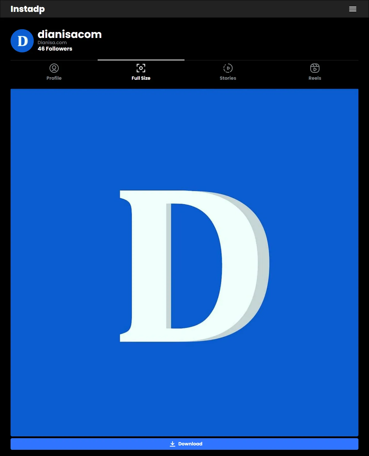 1 Download profil IG tanpa aplikasi