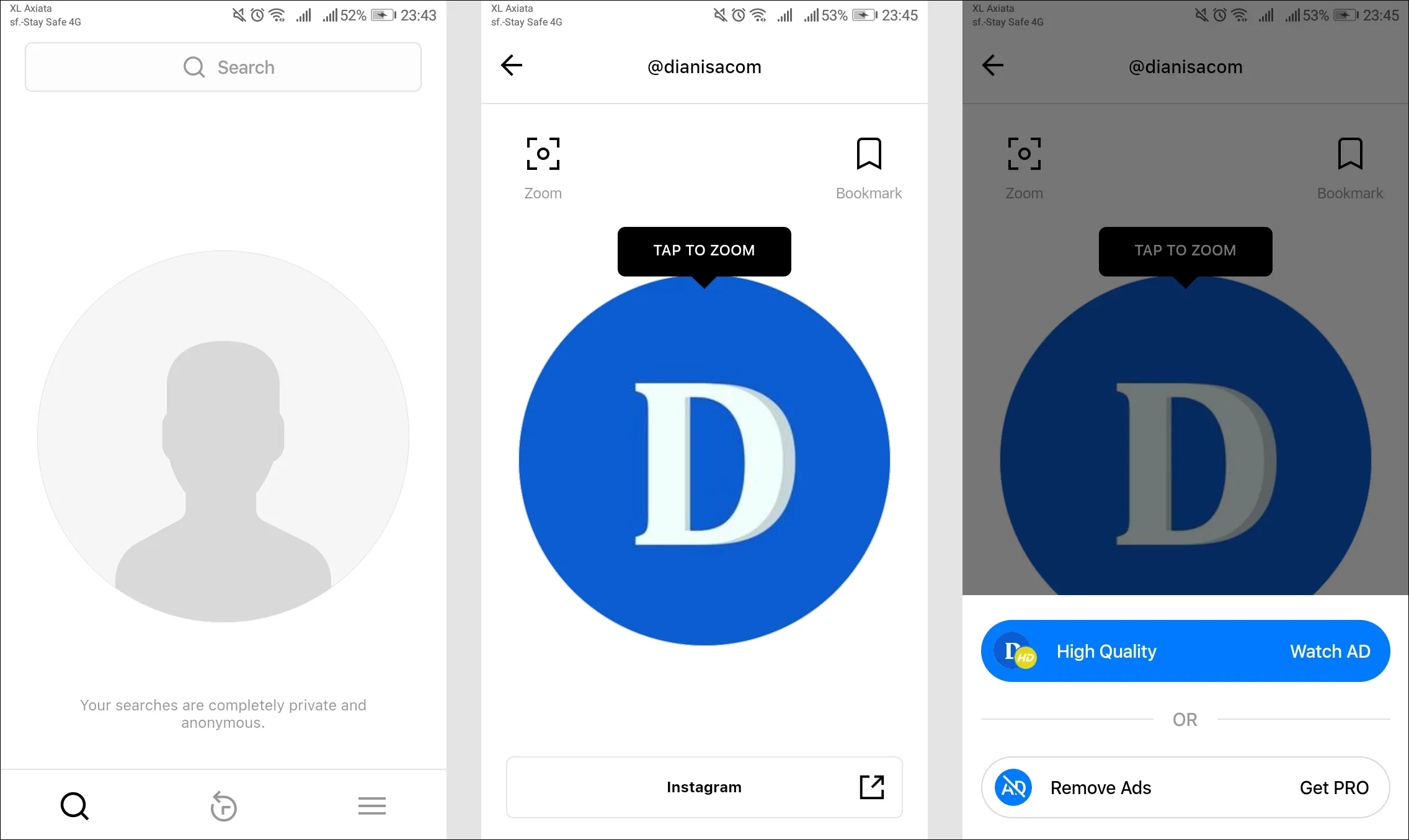 2 Unduh Profil Instagram di Android