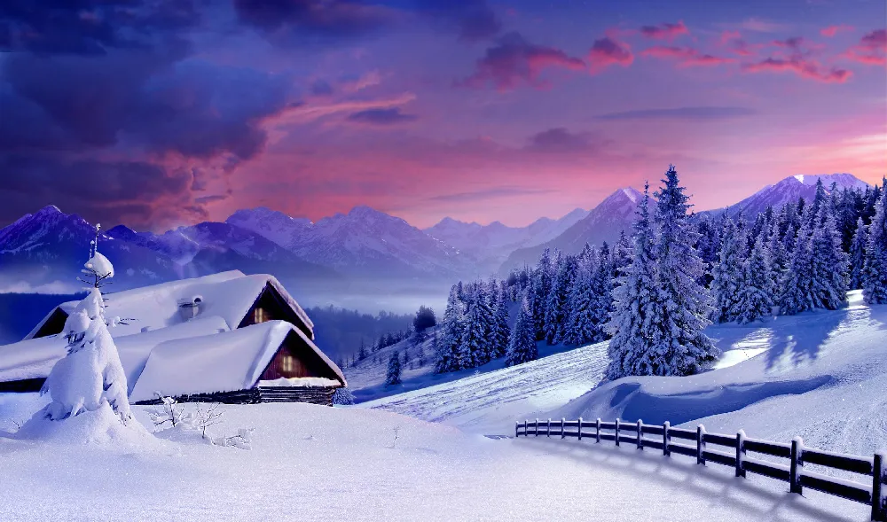 Background Musim Dingin 6