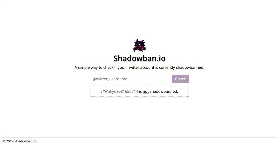 Cek Shadowban Akun Twitter