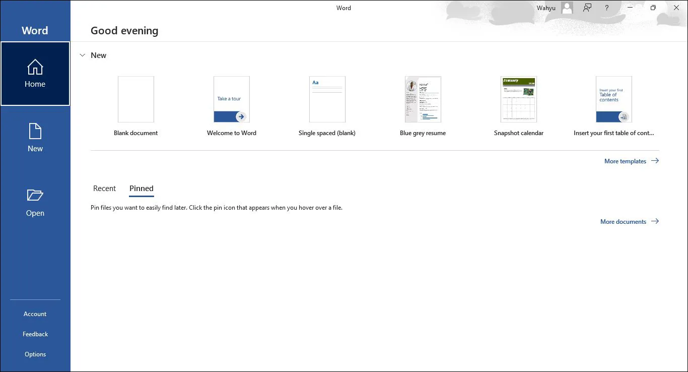 2 Dokumen Microsoft Word 2016
