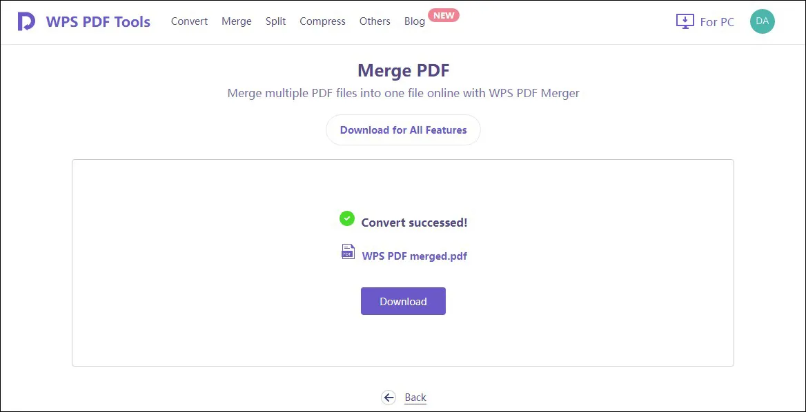 3 Klik Download untuk melihat hasilnya