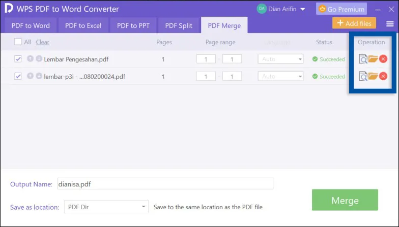 4 Merge File PDF WPS Office