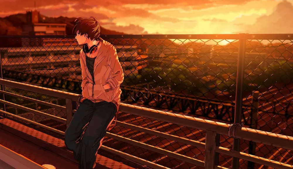 11. Gambar Anime Sedih