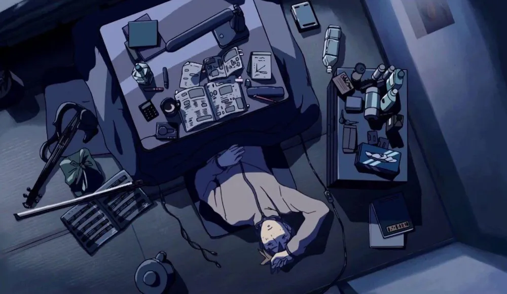 14. Gambar Anime Sedih