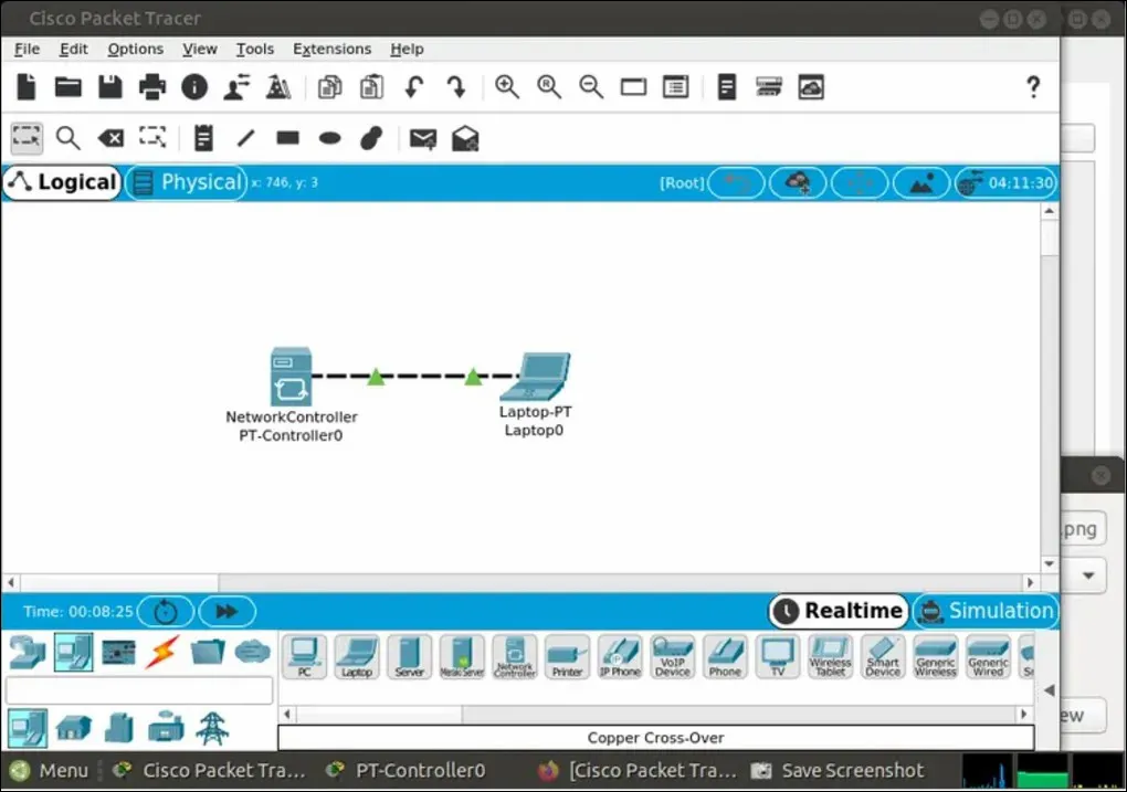 2 Tampilan Cisco Packet Tracer