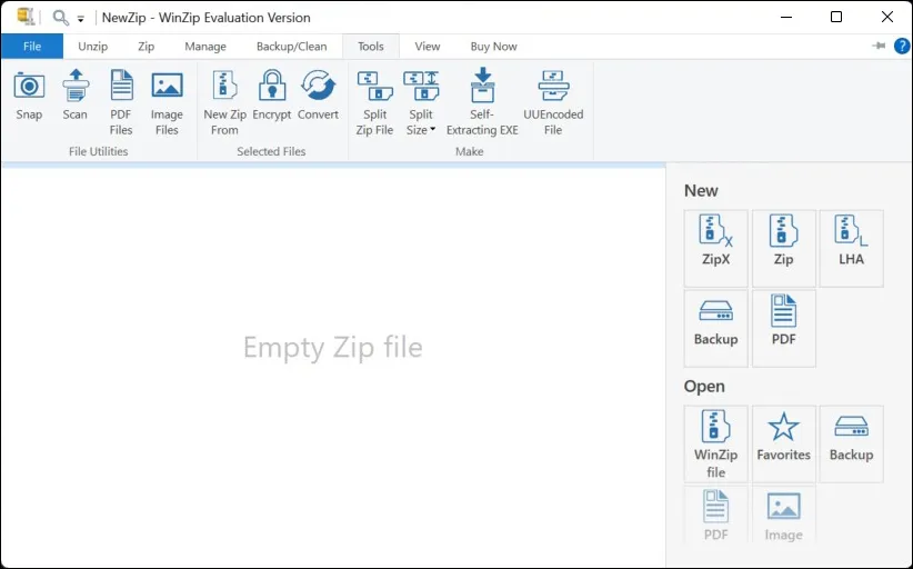 5 Tool WinZip