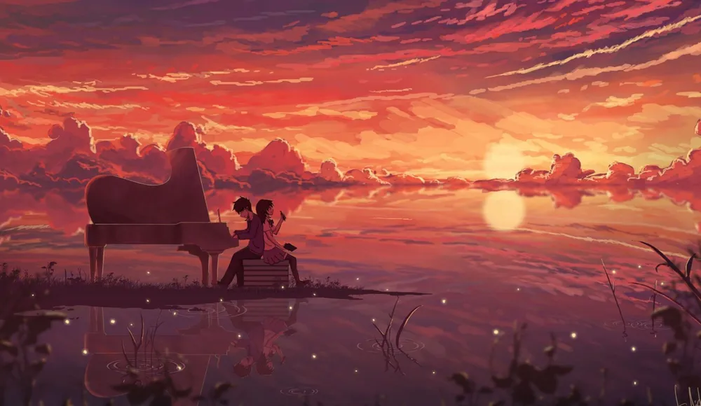 8. Gambar Anime Romance