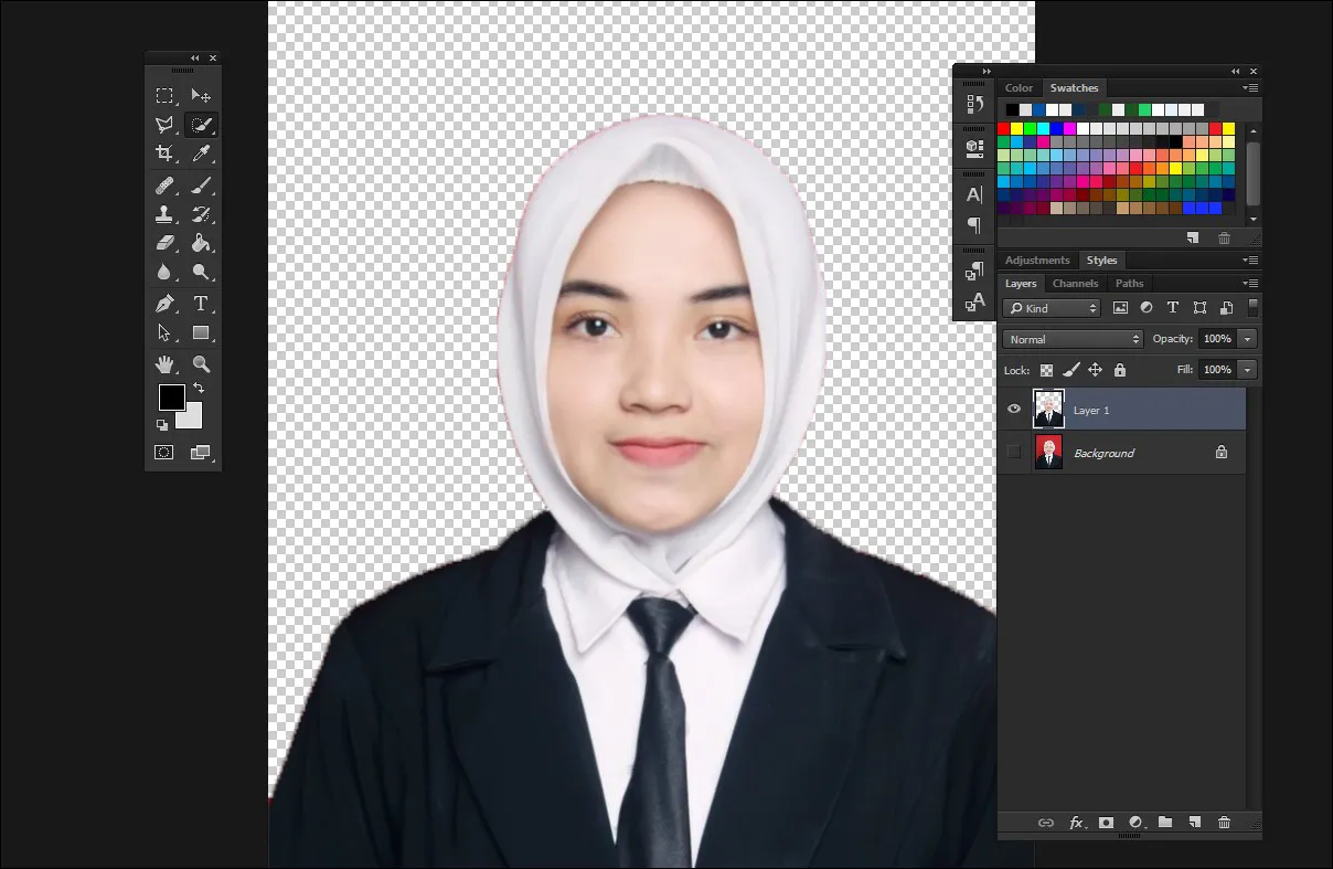 3 Hapus background foto Anda