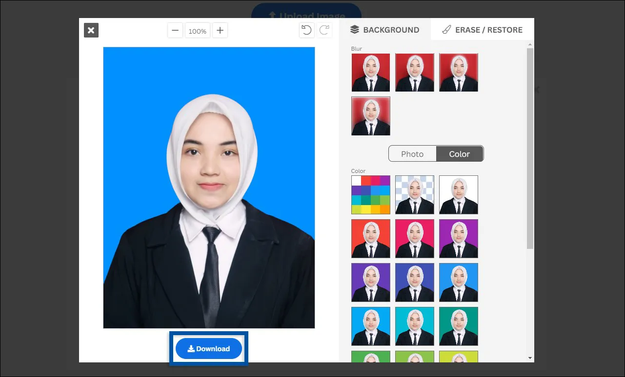5 Download pas foto Anda