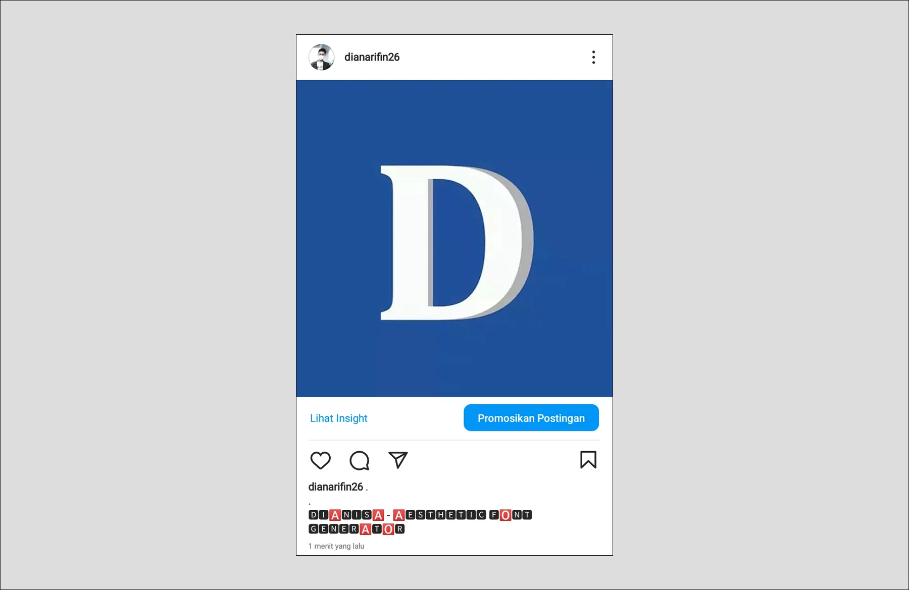 Caption Keren di Instagram