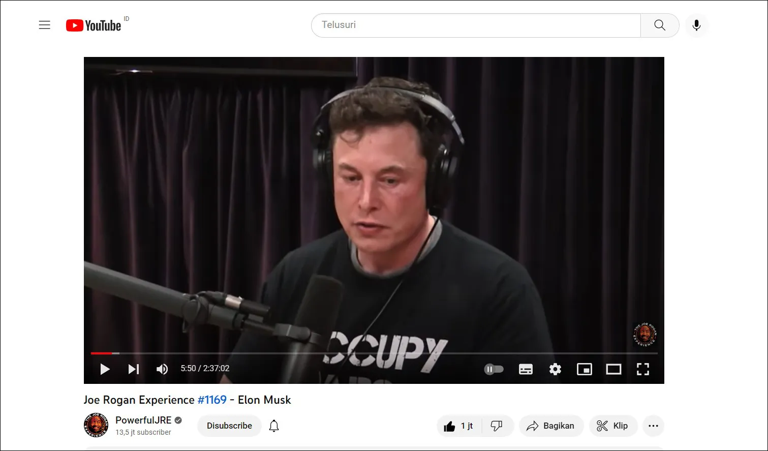 1 Pilih video yang Anda inginkan