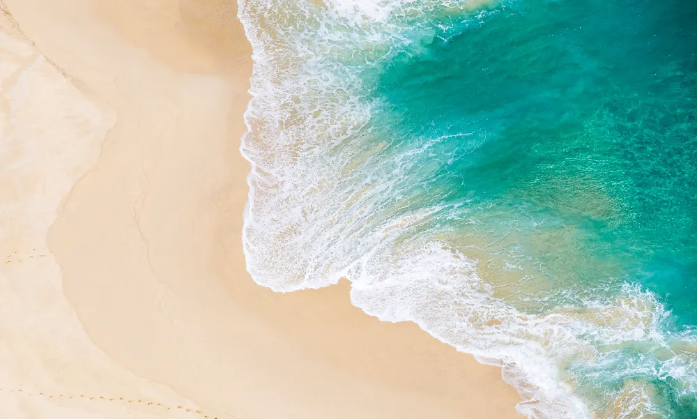 12. Surf Beach Nature Wallpaper