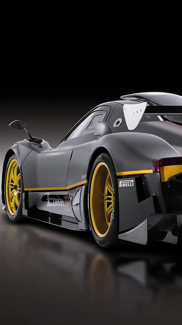 2. HD Wallpaper Black Sport Car Untuk HP