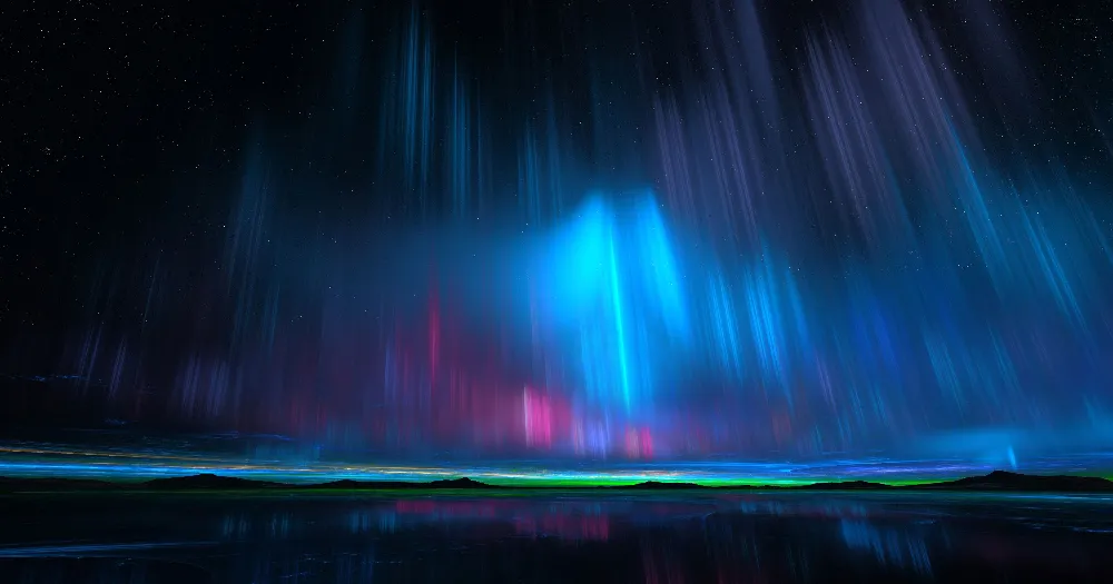 20. Background Full HD Aurora