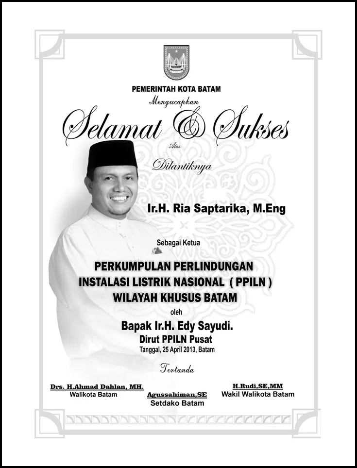 Iklan Kolom Ucapan Pencapaian