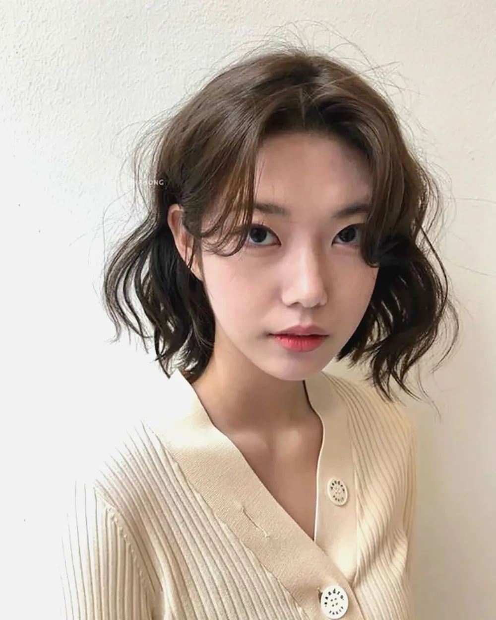 15 Messy Short Hair Korea Wanita