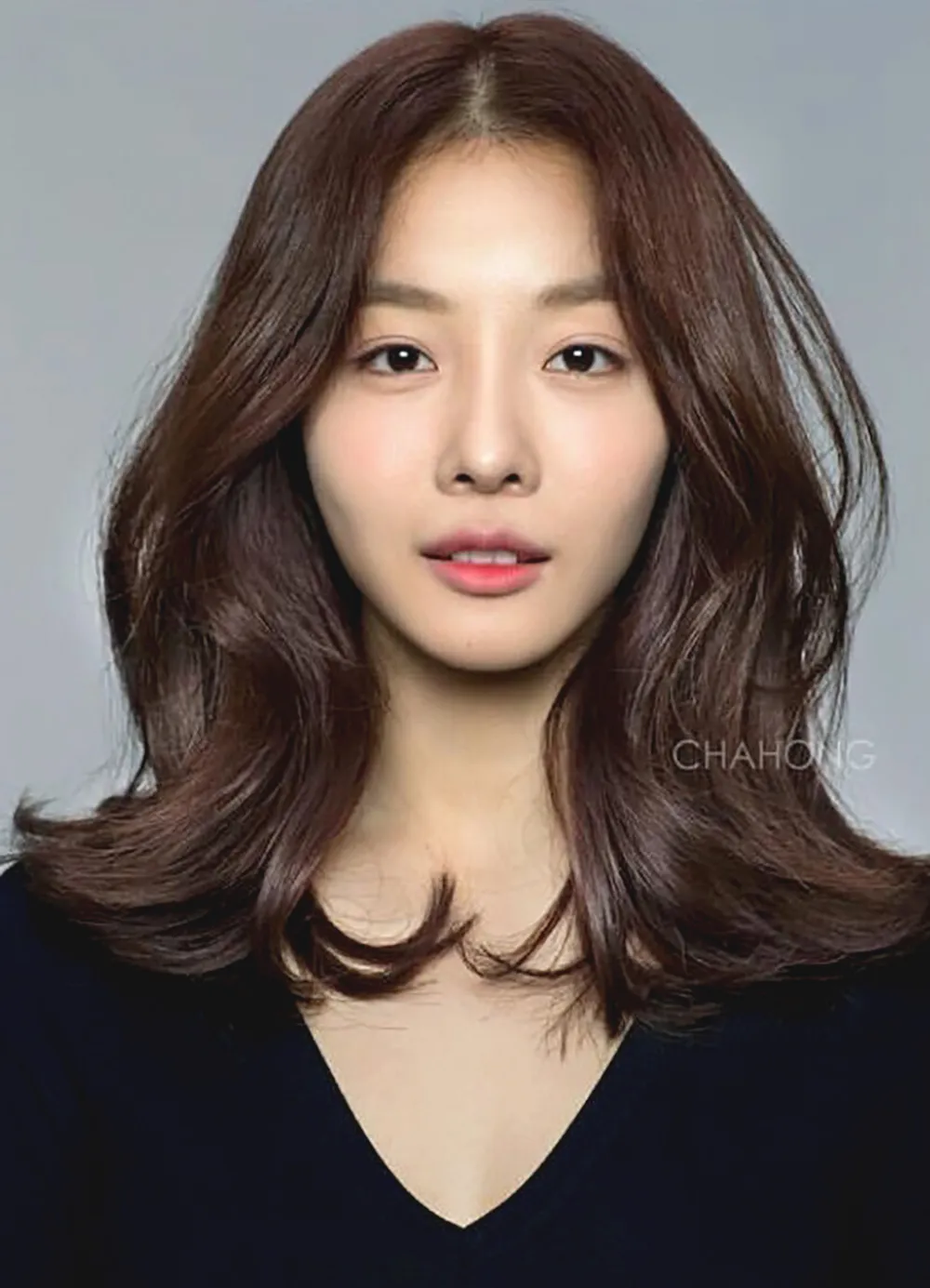 17 Wavy Lob Ala Wanita Korea