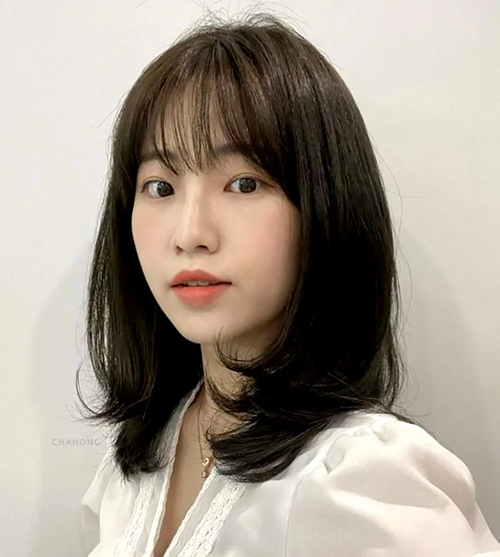 4 Layer Hair Cut Wanita Korea