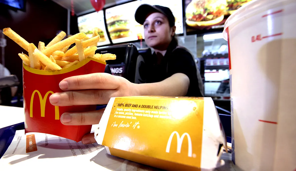 Pesan Melalui Kasir McD