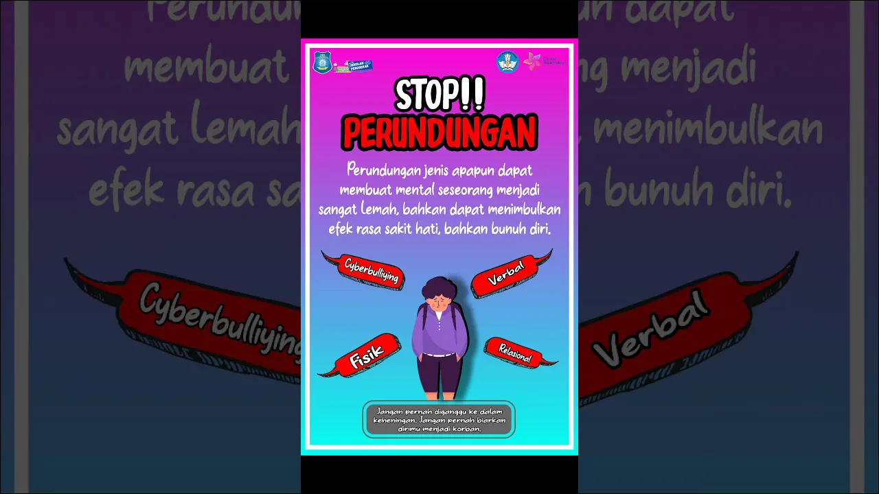 11 Bahaya, ayo jauhi merundung teman, STOP BULLYING
