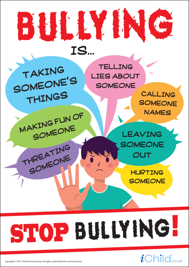 20 Stop Bullying, Poster Sosialisasi Bullying