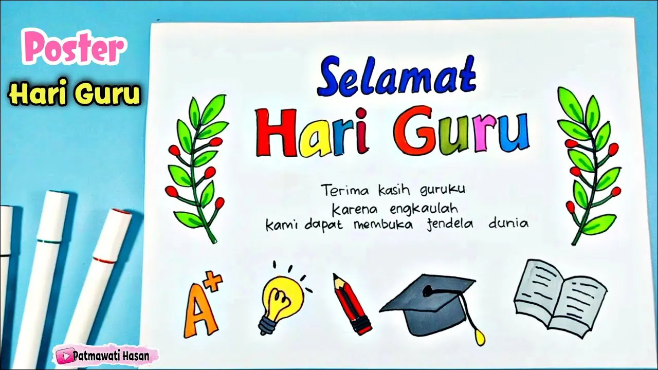 22 Selamat Hari Guru dan Ucapannya - Tema Hari Guru, Mudah Dibuat
