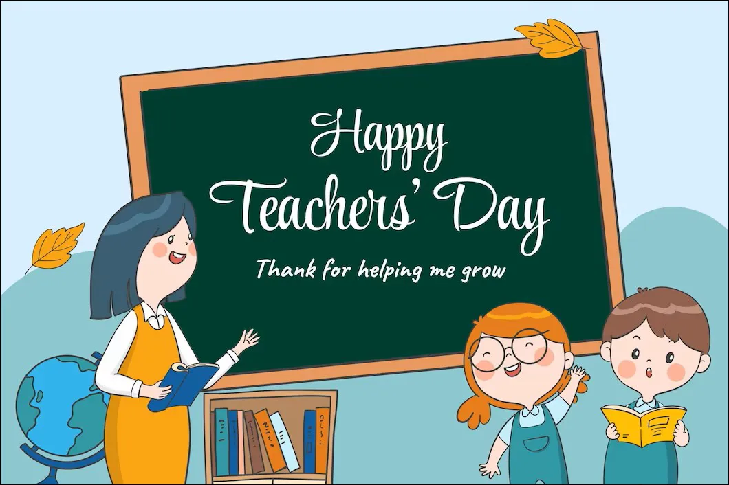 27 Happy Teacher's Day - Poster Desain Vektor Untuk Referensi