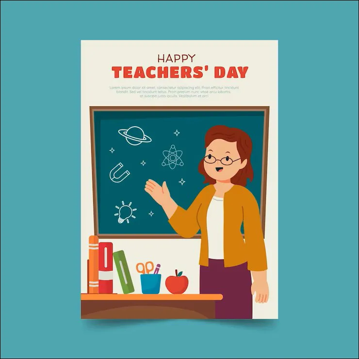 28 Contoh Poster Digital Hari Guru - Mudah Di Desain atau Gambar Untuk Referensi