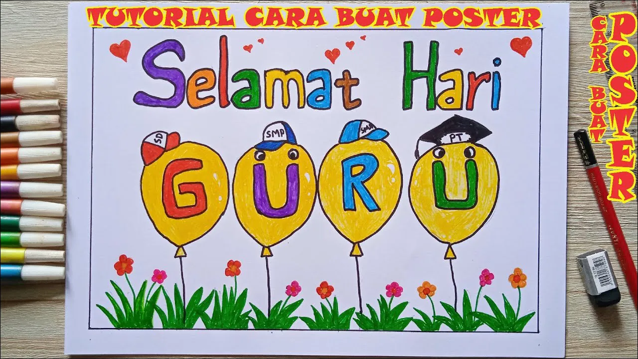 7 Poster Hari Guru 25 November 2023 - Mudah Digambar