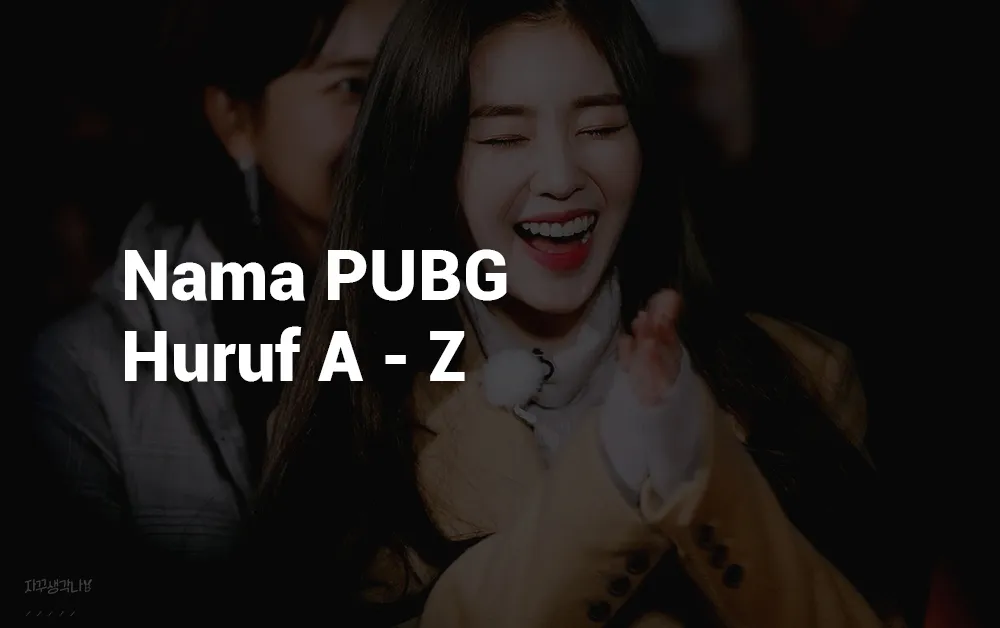 10 Nama PUBG Simbol Keren Huruf A – Z