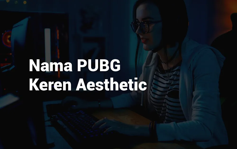 11 Nama PUBG Keren Tema Aesthetic