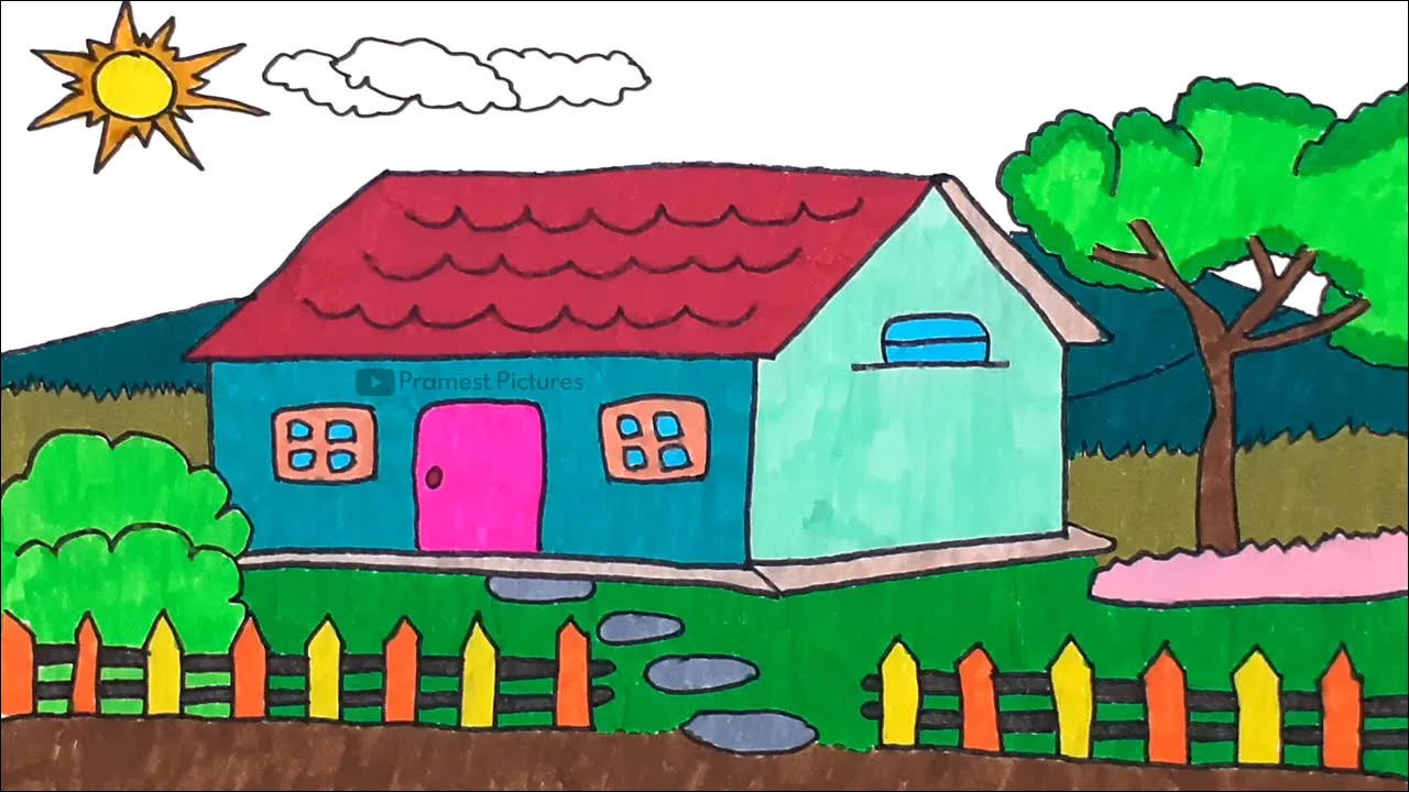 12 Gambar rumah dengan pemandangan pegunungan yang sangat indah