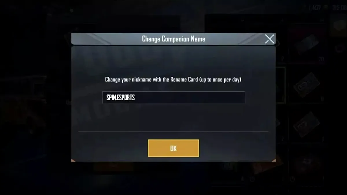 Cara Mengganti Nickname PUBG Mobile