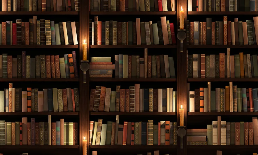 10 Wallpaper HD Library Book