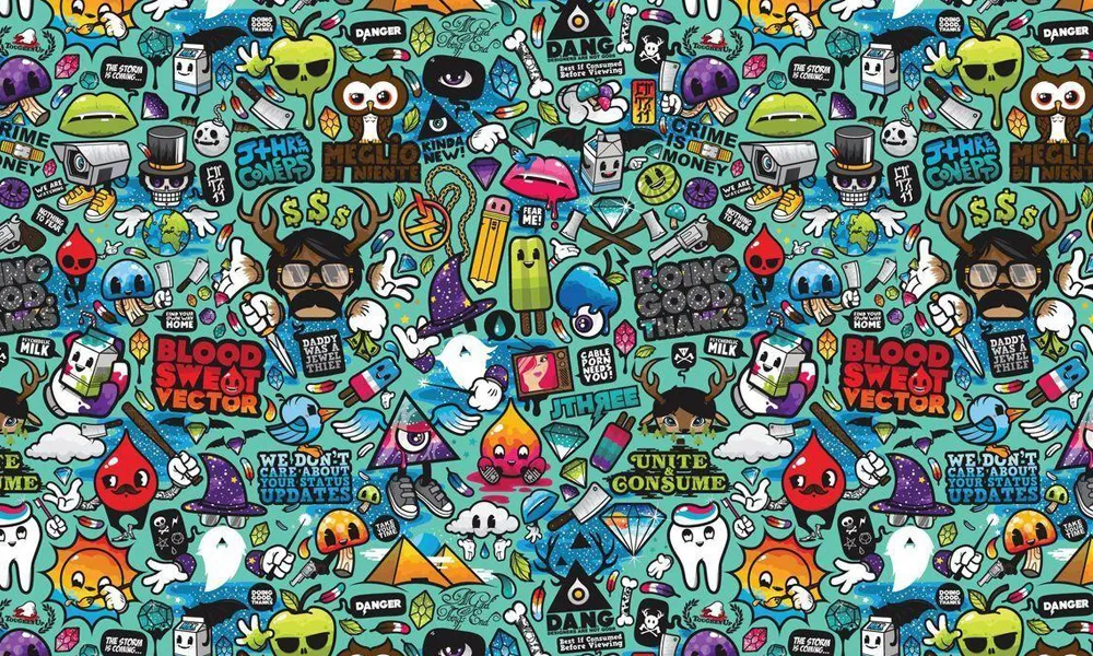 12 Background Doodle Untuk Foto Wisuda 3
