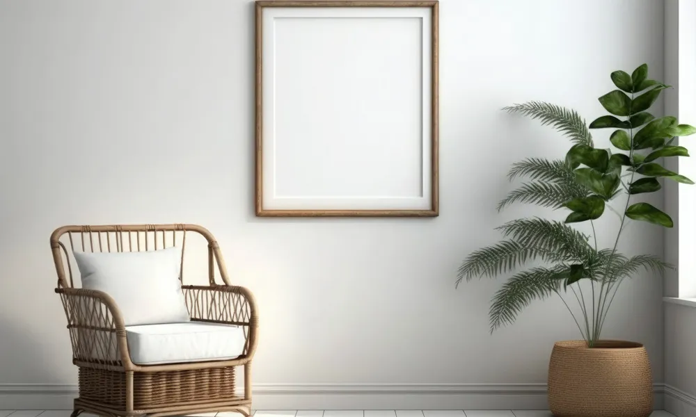 12 White Livingroom Background