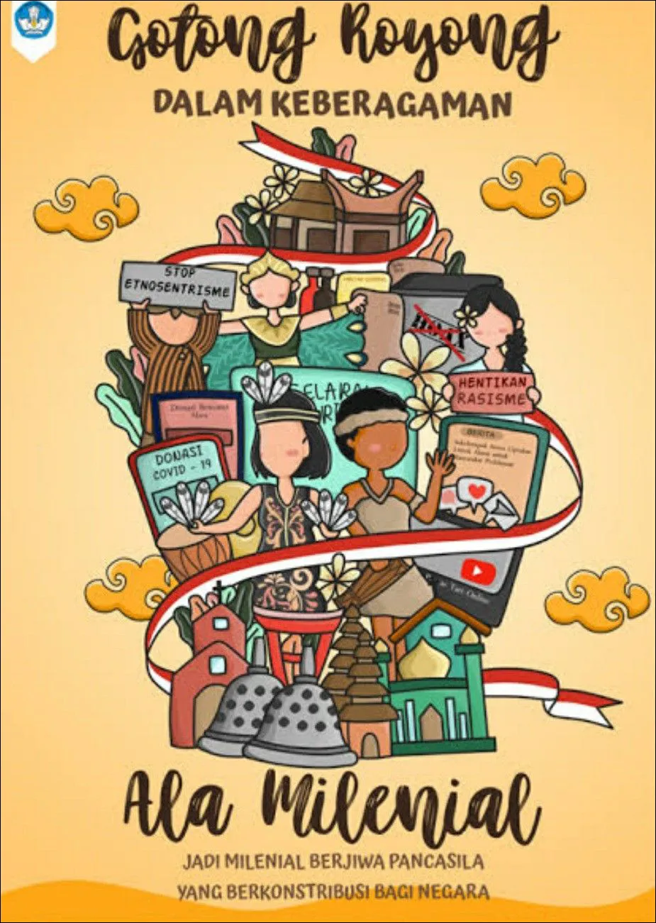 13 Gotong Royong Dalam Keberagaman