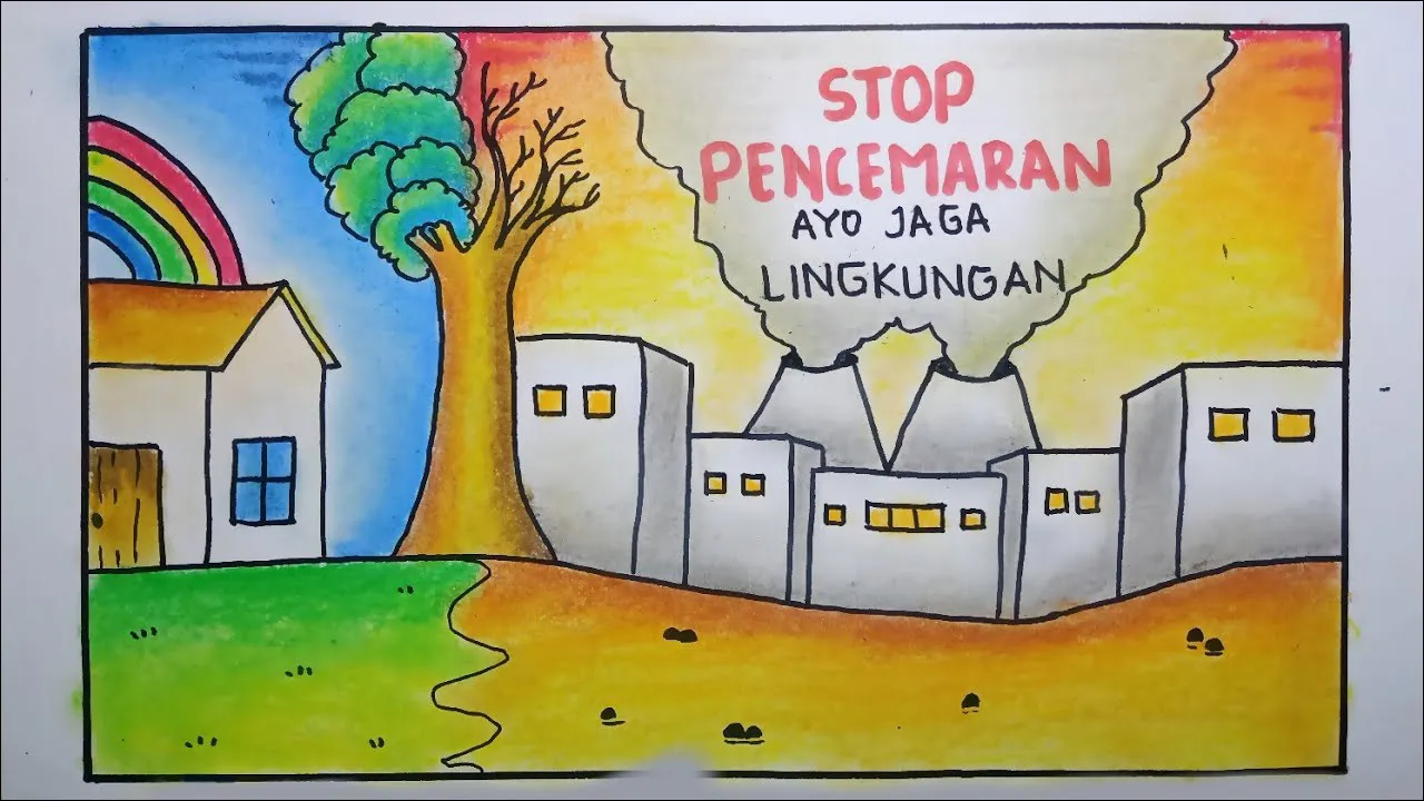13. Stop Pencemaran, Yuk Jaga Lingkungan