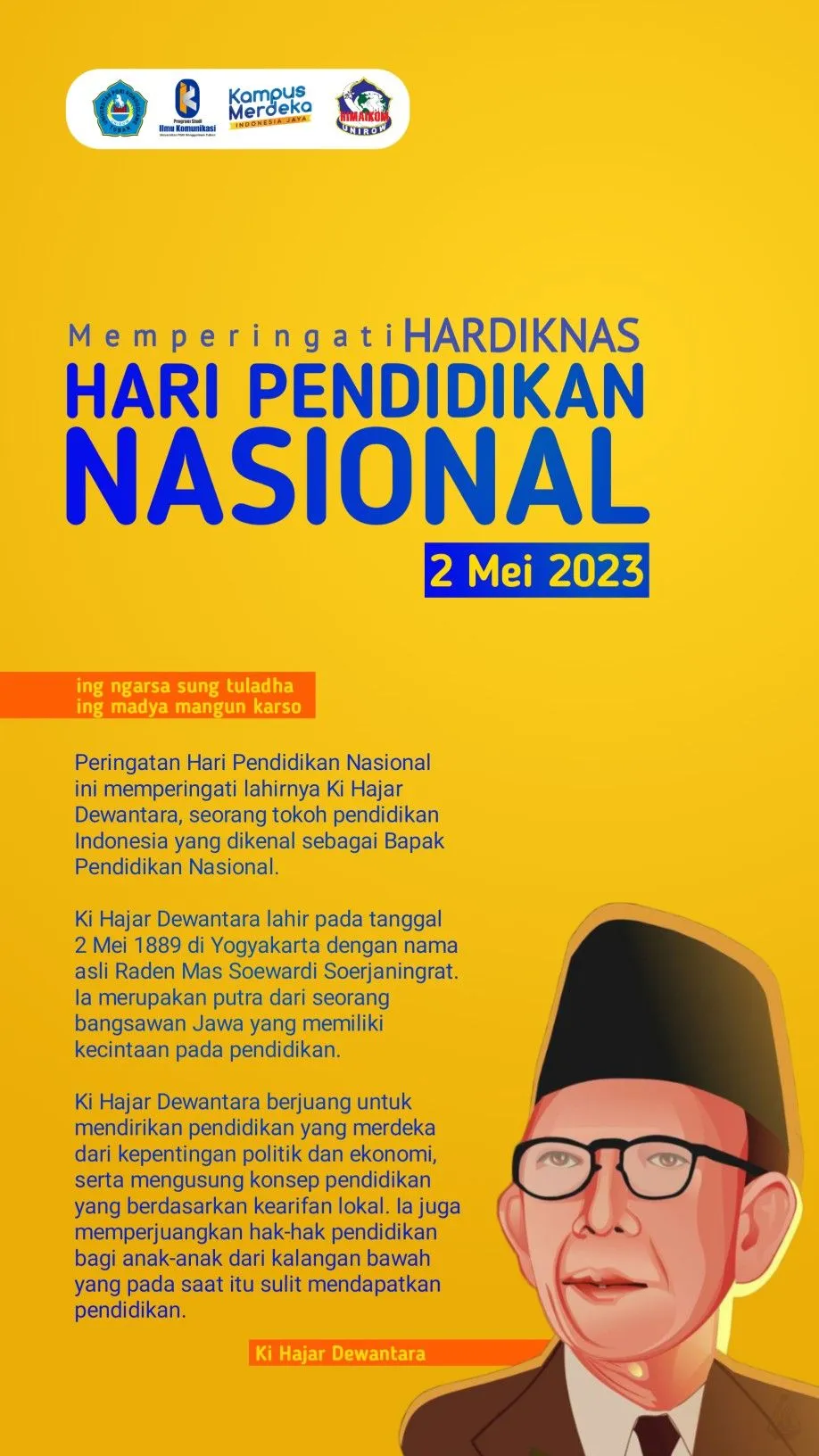 15 Hari Pendidikan Nasional