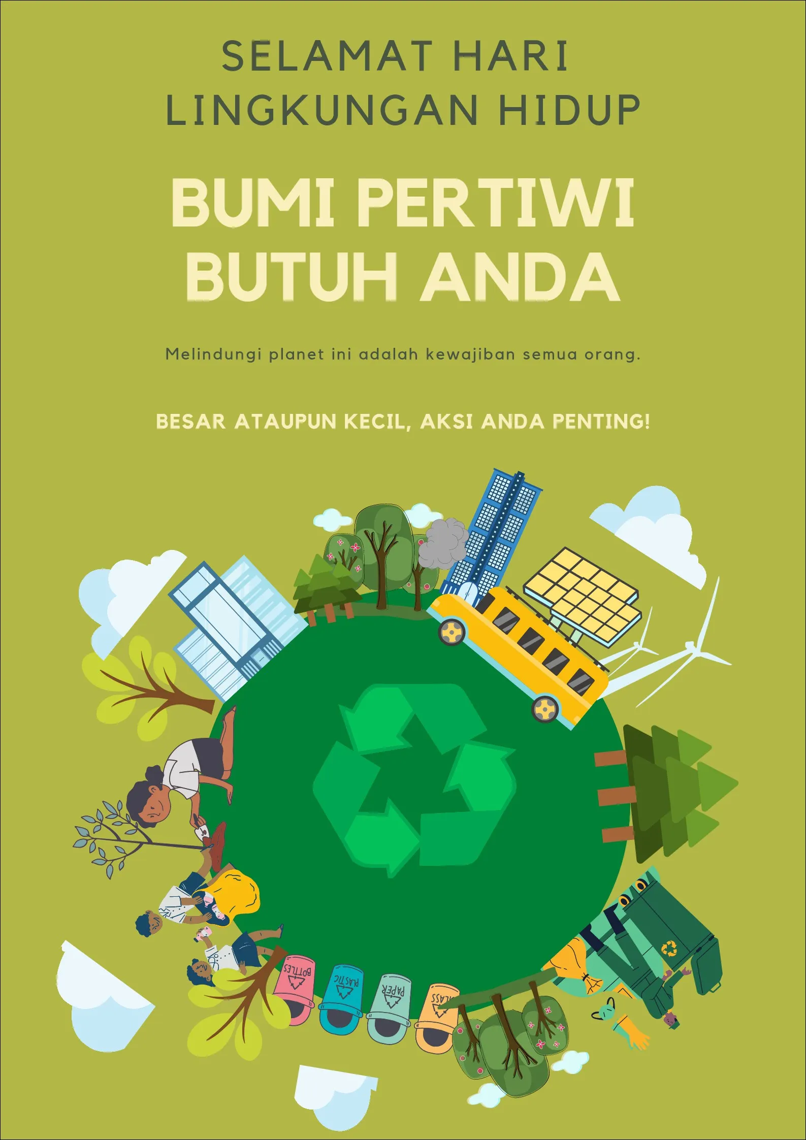 17 Poster hari lingkungan